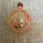 Senas eglutės žaisliukas