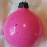 Senas eglutės žaisliukas