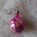 Senas eglutės žaisliukas