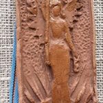 Molinis medalis su juostele