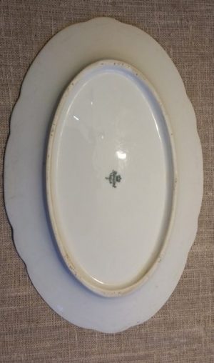 Porcelianinė lėkštė