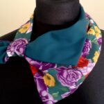 Prancūziška kaklaskarė "Rytas rožyne"