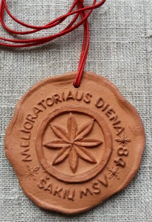 Molinis medalis "Melioratoriaus diena. Šakių MSV/84"