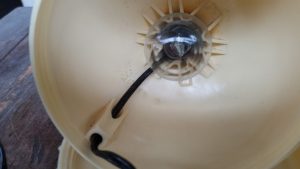 Nešiojamas šviestuvas automobiliui