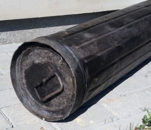 Vokiškas amunicijos konteineris