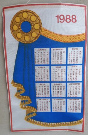 Sieninis kalendorius 1988