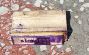 Antspaudas "Deponuota"