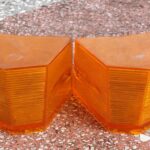 GAZ 21 Volga galinių žibintų stikliukai 2 vnt.