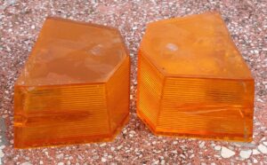 GAZ 21 Volga galinių žibintų stikliukai 2 vnt.