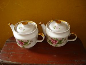 Arbatinukai su gėlėmis (2 vnt.)