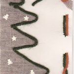 Atvirukas iš lino ir siūlų likučių