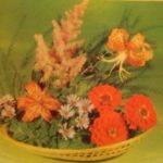 Atvirukas su gėlėmis, 1984