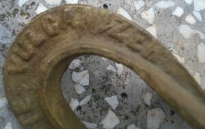 Vokiško vulkanizavimo prietaiso dalis