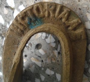 Vokiško vulkanizavimo prietaiso dalis