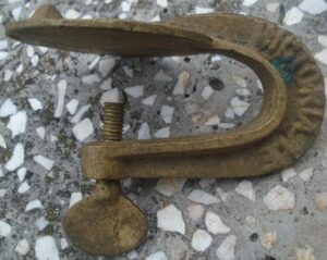 Vokiško vulkanizavimo prietaiso dalis