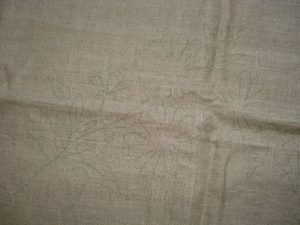 Lininė staltiesė - ruošinys siuvinėjimui