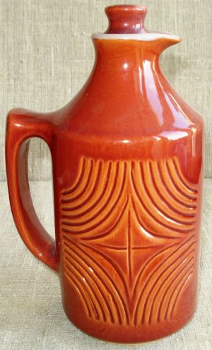 Molinis grafinas su stikliukais