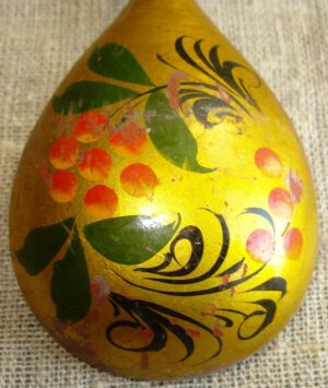 Medinis dekoruotas šaukštas