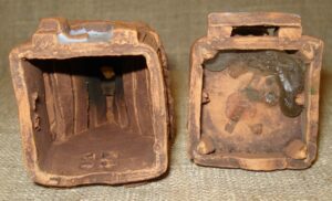 Žvakidė "Namelis ant vištos kojelės"