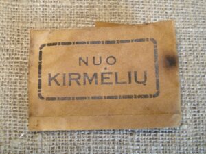 Vaistų "Nuo kirmėlių" pakuotė