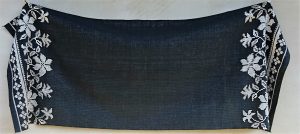 Šilku austas gedulo audeklas