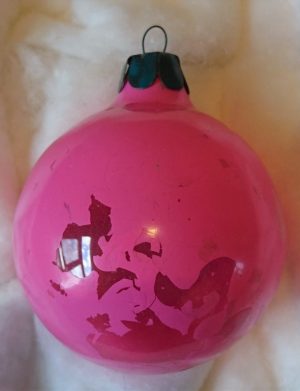 Senas eglutės žaisliukas