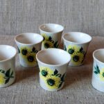 Stikliukai (6 vnt., keramika)