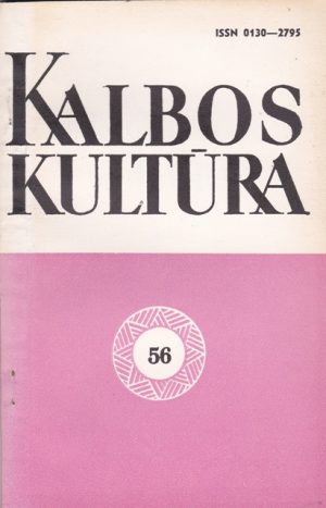 Kalbos kultūra Nr.56