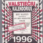 Valstiečių kalendorius, 1996