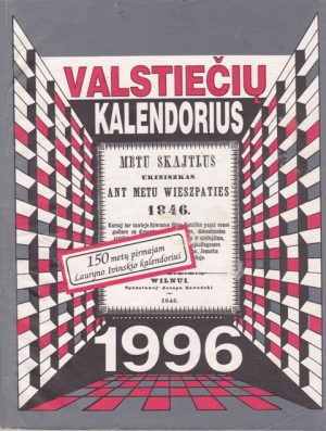 Valstiečių kalendorius, 1996