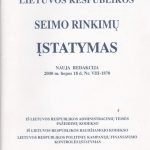 LR Seimo rinkimų įstatymas