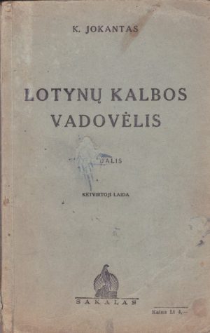 Jokantas Kazimieras. Lotynų kalbos vadovėlis, II dalis
