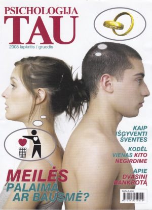 "Psichologija tau", 2008 lapkritis/gruodis