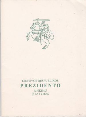 LR Prezidento rinkimų įstatymas
