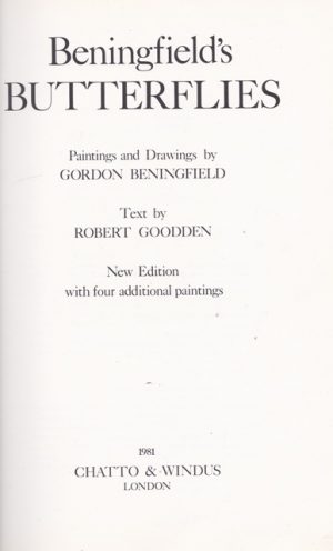 Beningfields butterflies