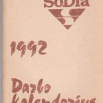 1992 m. darbo kalendorius