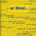 Stakėnas Vidas. Ar žinai...