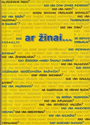 Stakėnas Vidas. Ar žinai...