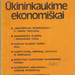 Kindurys V. Ūkininkaukime ekonomiškai