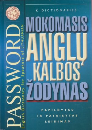 Mokomasis anglų kalbos žodynas