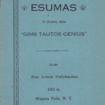 Esumas. III dramos dalis "Gims tautos genius"