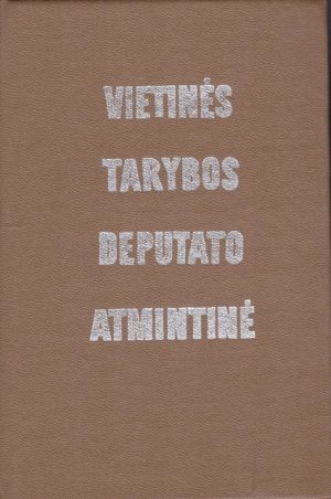 Vietinės tarybos deputato atmintinė