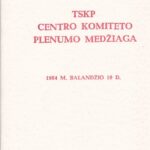 TSKP centro komiteto plenumo medžiaga