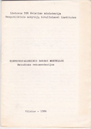 Kontrpropagandinis darbas mokykloje