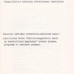 Pedagogų rengimas kotrpropagandiniam darbui