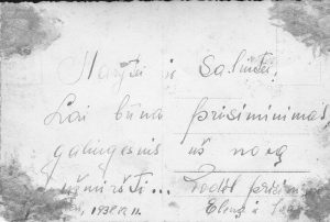 Sena fotografija atminimui