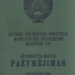 Aštuonmečio mokslo pažymėjimas