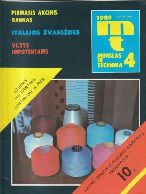 Mokslas ir technika, 1989/4