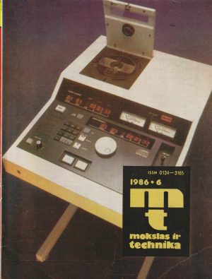 Mokslas ir technika, 1986/6