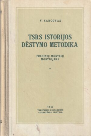 Karcovas V. TSRS istorijos dėstymo metodika